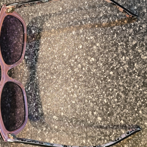 Bebe Stylish Black Sunglasses with Pink Detail And Case BB7228 001 57 - Jet main image 2